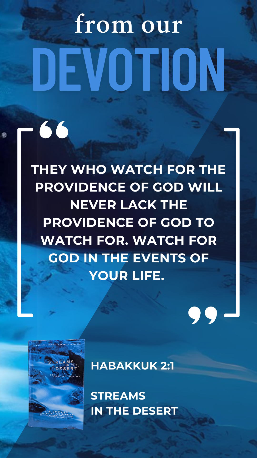 daily devotion quote
